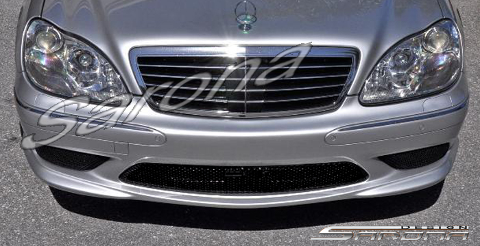 Custom Mercedes S Class Front Bumper  Sedan (2003 - 2006) - $690.00 (Part #MB-023-FB)